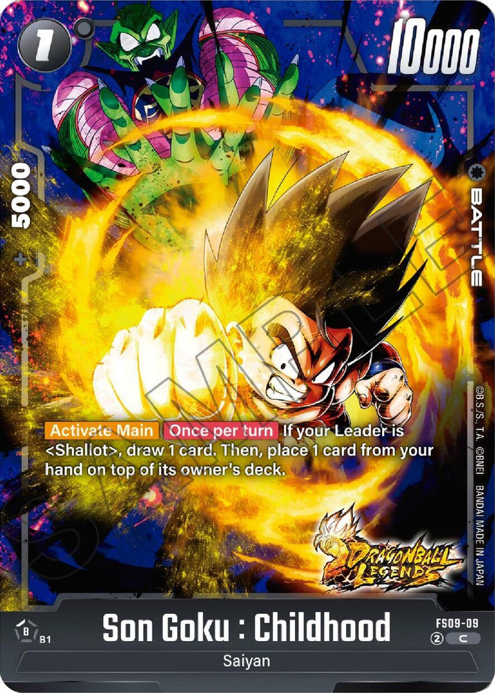 Son Goku : Childhood [Starter Deck: Shallot] (ONLINE ORDER ONLY)