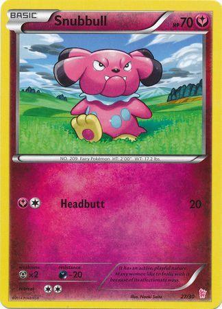 Snubbull (27/30) [XY: Trainer Kit - Sylveon] (Online Only)