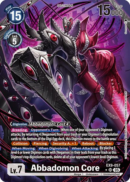 Abbadomon Core [EX9-057] (Alternate Art) [Versus Monsters]