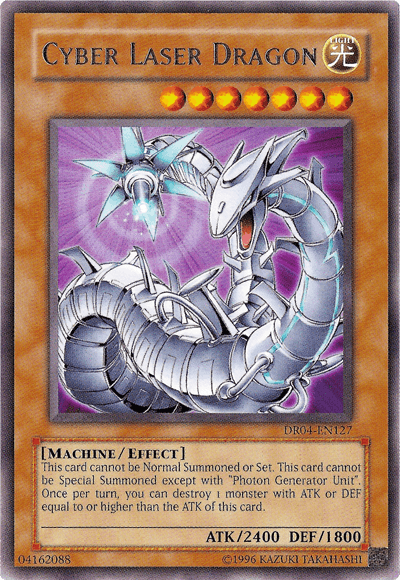 Cyber Laser Dragon [DR04-EN127] Rare (ONLINE ORDER ONLY)