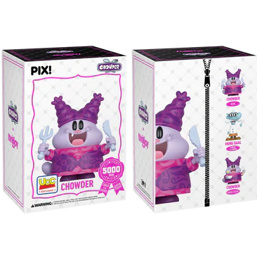 [Thrilljoy] [EXCLUSIVE] CHOWDER PIX! Chowder LE5000 PIX Vinyl Figure (1 in 6 Chance at Chase) (ONLINE ORDER ONLY)