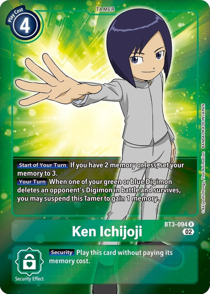 Ken Ichijoji [BT3-094] (Alternate Art) [Starter Deck: Ragnaloardmon] (ONLINE ORDER ONLY)