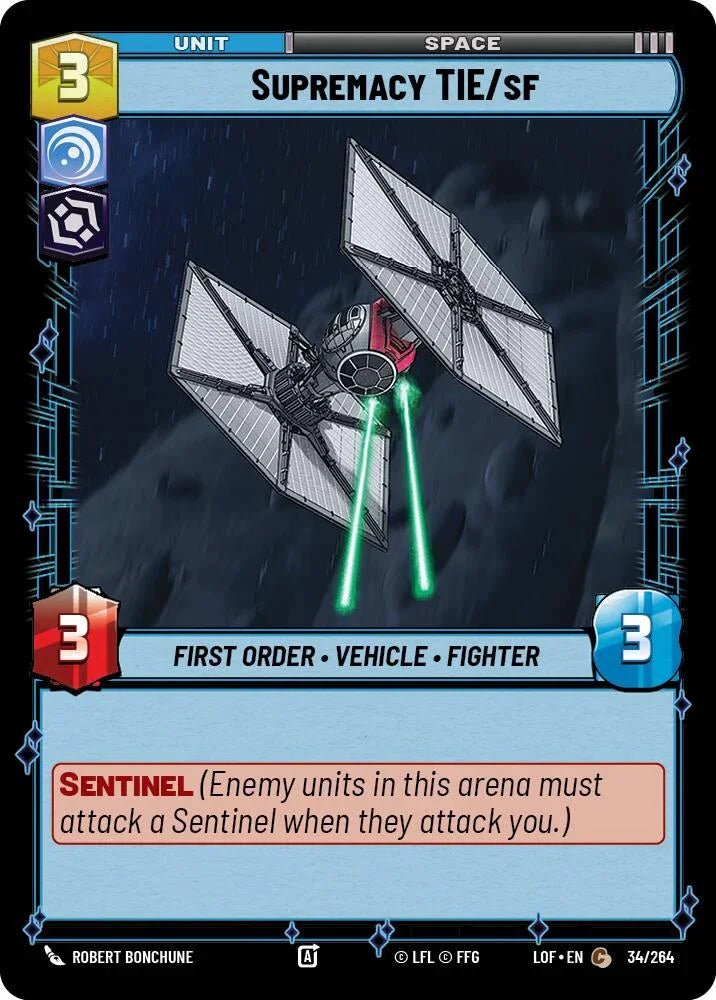 Supremacy TIE/sf (34/264) (34/264) [Legends of the Force] (ONLINE ORDER ONLY)