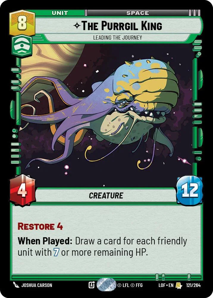 The Purrgil King - Leading The Journey (121/264) (121/264) [Legends of the Force] (ONLINE ORDER ONLY)