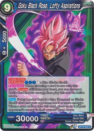 Goku Black Rose, Lofty Aspirations (BT10-050) [Rise of the Unison Warrior 2nd Edition] (ONLINE ORDER ONLY)