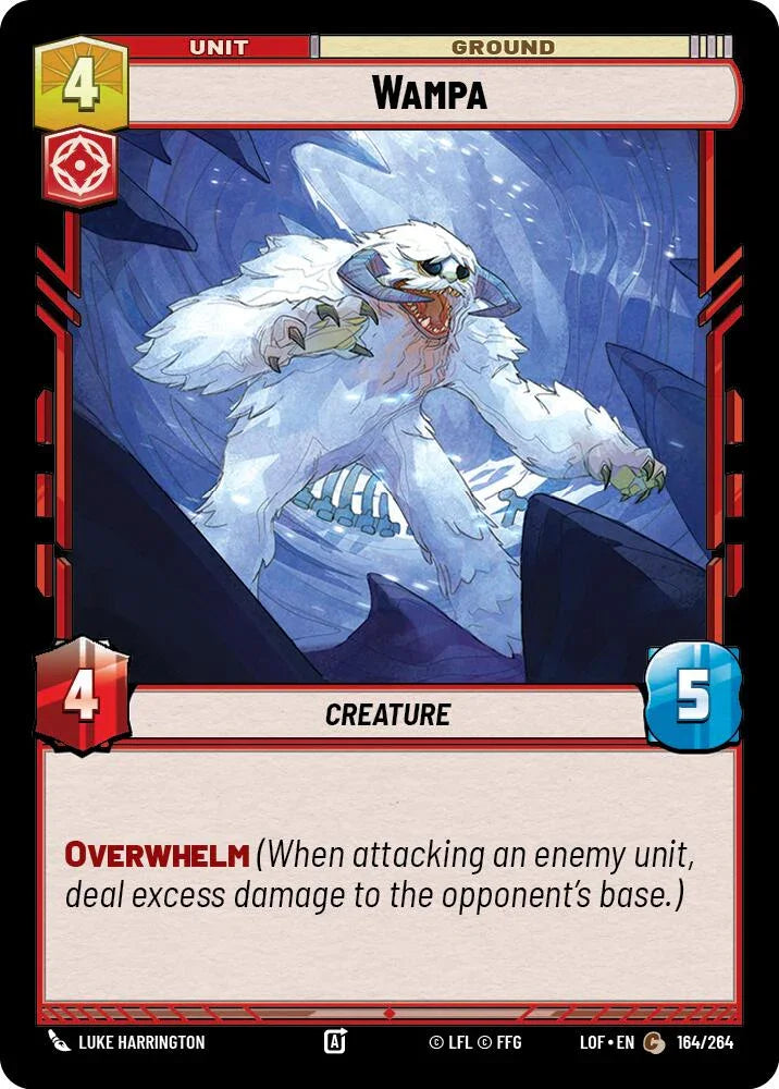 Wampa (164/264) (164/264) [Legends of the Force] (ONLINE ORDER ONLY)