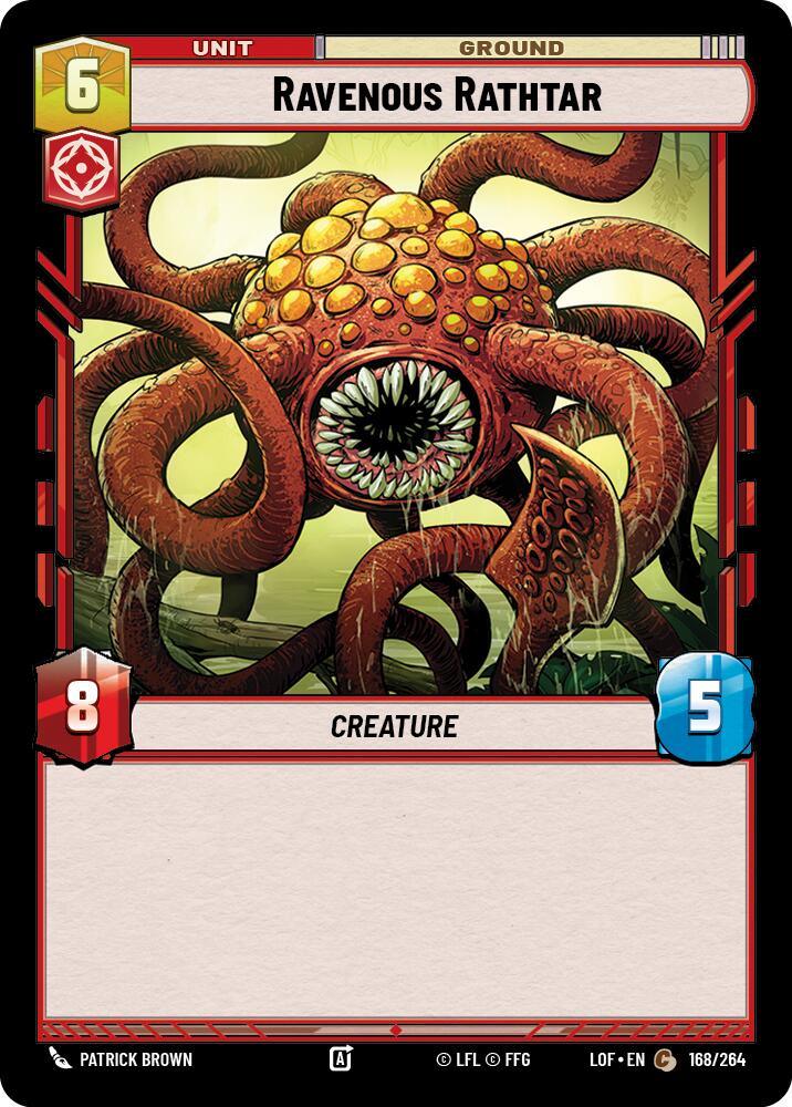 Ravenous Rathtar (168/264) (168/264) [Legends of the Force] (ONLINE ORDER ONLY)