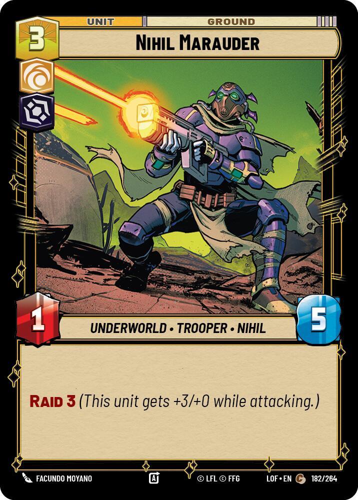 Nihil Marauder (182/264) (182/264) [Legends of the Force] (ONLINE ORDER ONLY)
