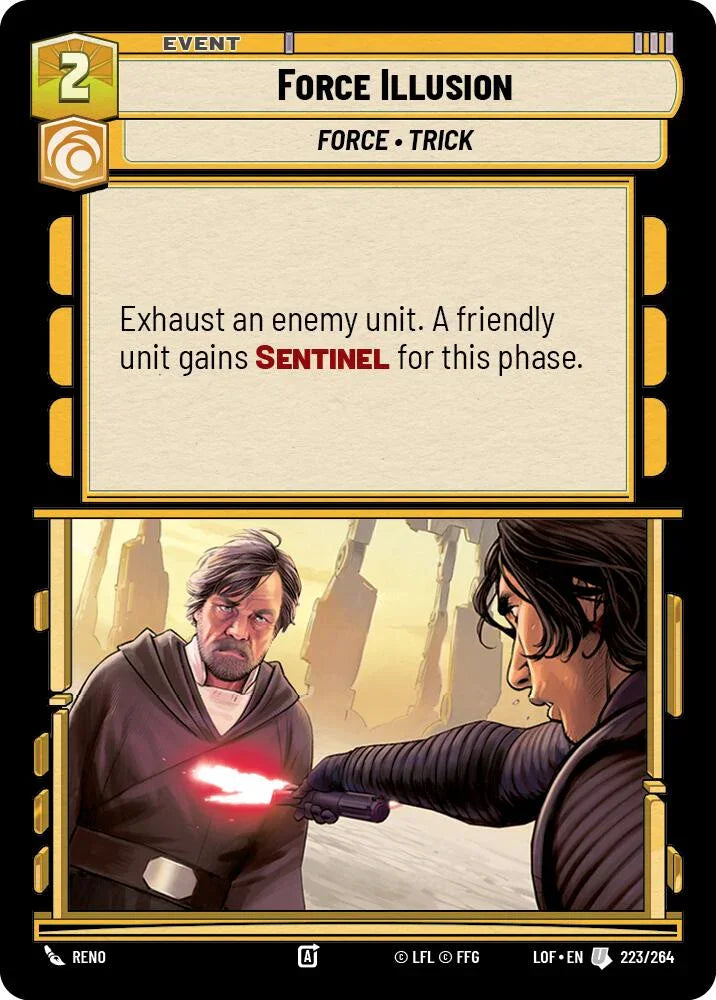 Force Illusion (223/264) (223/264) [Legends of the Force] (ONLINE ORDER ONLY)