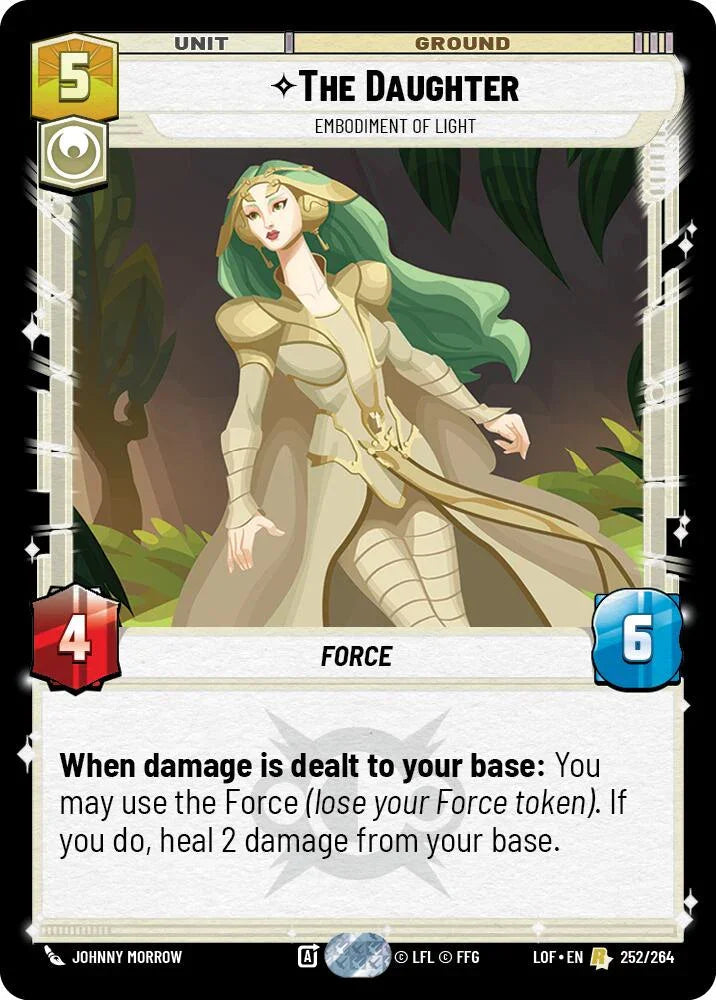The Daughter - Embodiment of Light (252/264) (252/264) [Legends of the Force] (ONLINE ORDER ONLY)