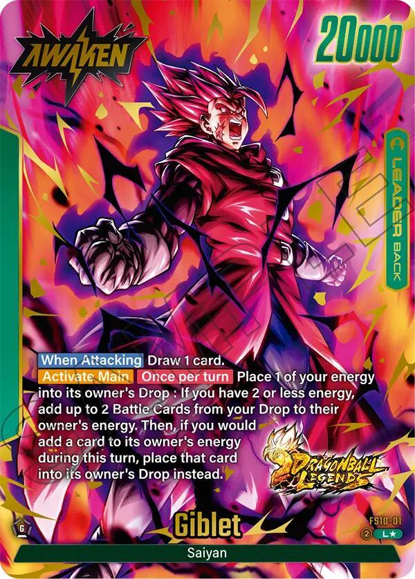 Giblet (FS10-01) (Bonus Pack Alternate Art) [Starter Deck: Giblet] (ONLINE ORDER ONLY)