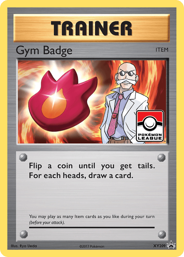 Gym Badge (XY209) (Blaine) [XY: Black Star Promos] (Online Only)