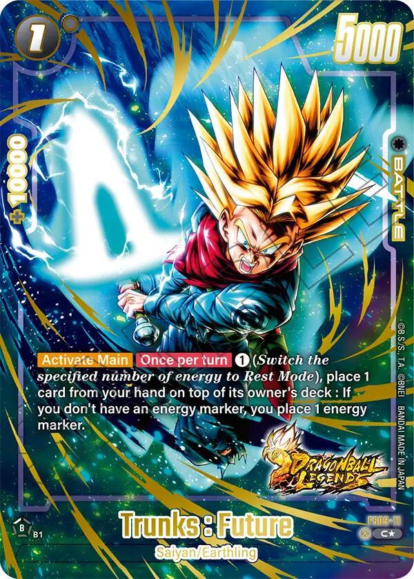 Trunks : Future (Bonus Pack Alternate Art) [Starter Deck: Shallot] (ONLINE ORDER ONLY)