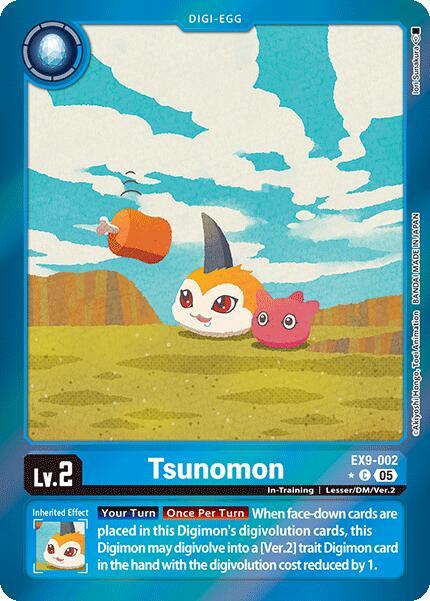 Tsunomon [EX9-002] (Limited Foil) [Versus Monsters] (ONLINE ORDER ONLY)