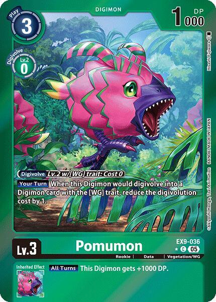 Pomumon [EX9-036] (Limited Foil) [Versus Monsters] (ONLINE ORDER ONLY)