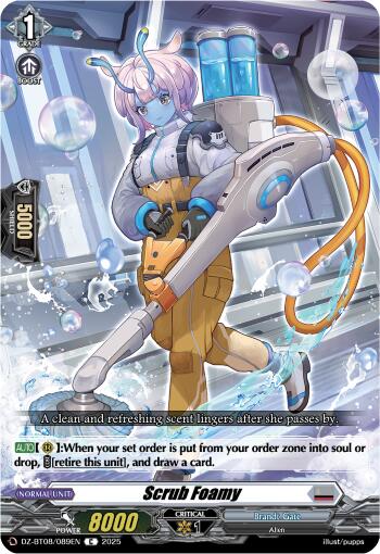 Scrub Foamy (DZ-BT08/089EN) [Knights 0f Rebirth]