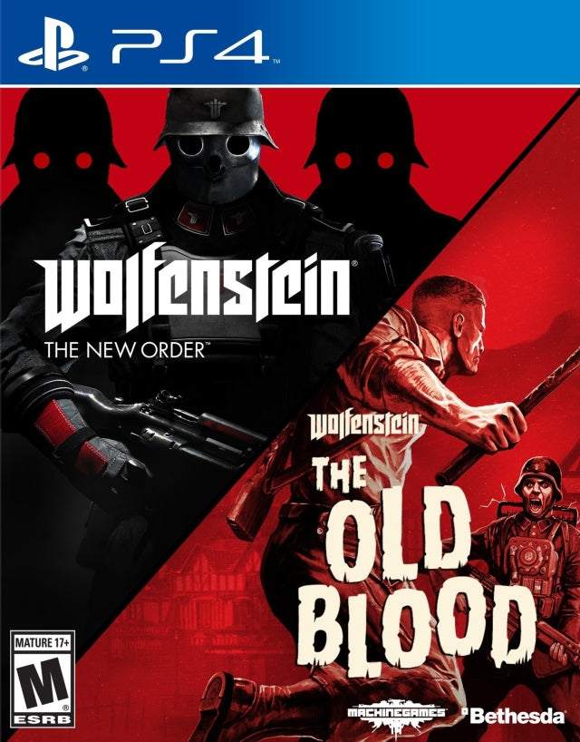 Wolfenstein: The New Order/Wolfenstein: The Old Blood (Playstation 4) (Online Only)