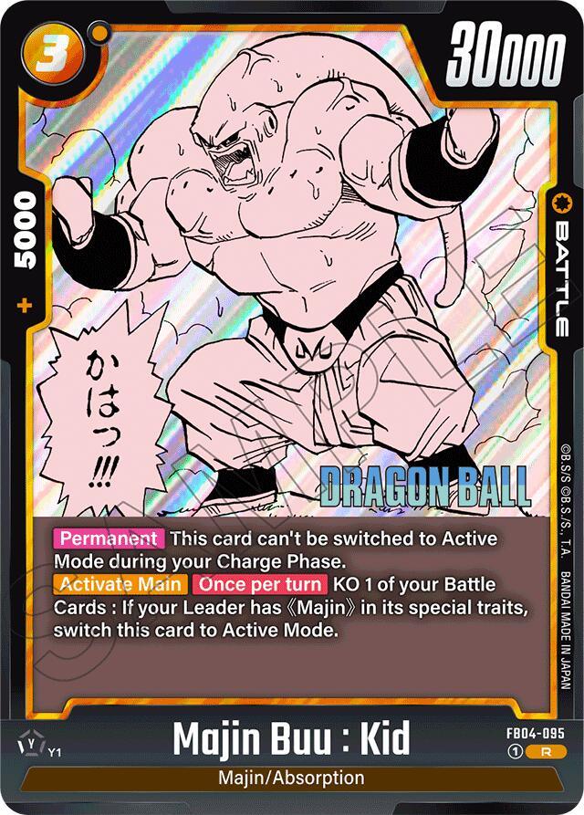 Majin Buu : Kid (FB04-095) [Manga Booster 01] (ONLINE ORDER ONLY)