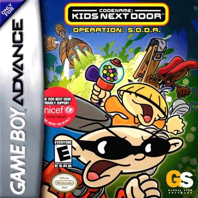 Codename Kids Next Door Operation SODA (Gameboy Advance) (ONLINE ORDER ONLY)