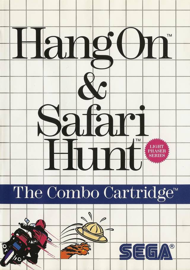 Hang-On and Safari Hunt (Sega Master System) (ONLINE ORDER ONLY)