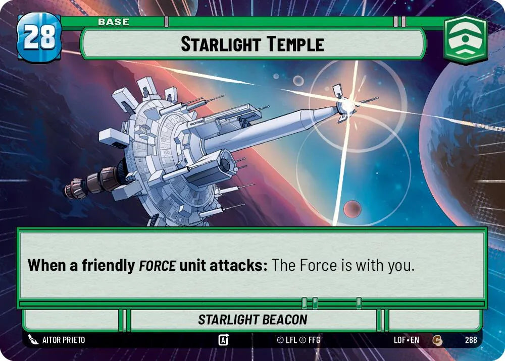 Starlight Temple // Experience (288 // t01) (Hyperspace) (288 // T01) [Legends of the Force] (ONLINE ORDER ONLY)