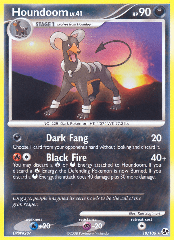 Houndoom (18/106) [Diamond & Pearl: Great Encounters] (Online Only)