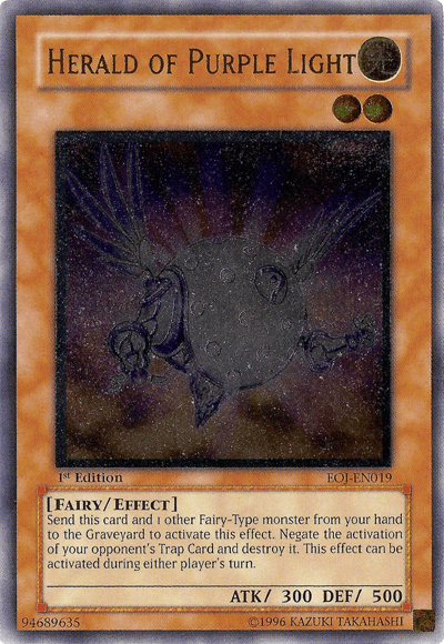 Herald of Purple Light [EOJ-EN019] Ultimate Rare (ONLINE ORDER ONLY)