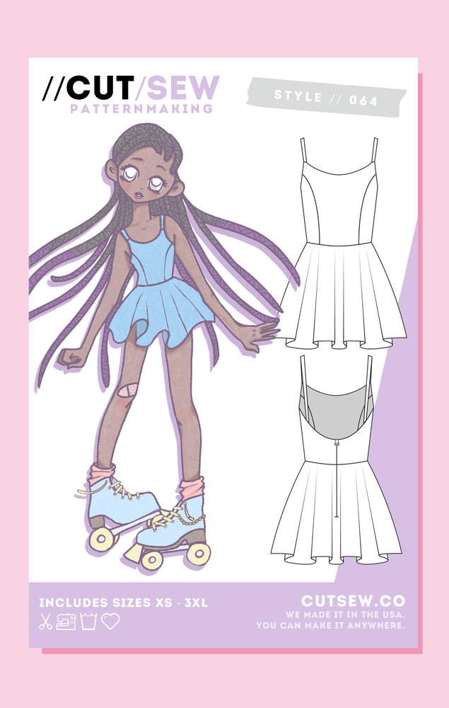 064 // SKATER DRESS (ONLINE ORDER ONLY)