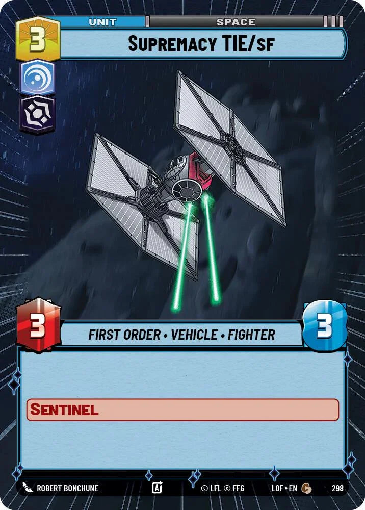 Supremacy TIE/sf (298) (Hyperspace) (298) [Legends of the Force] (ONLINE ORDER ONLY)