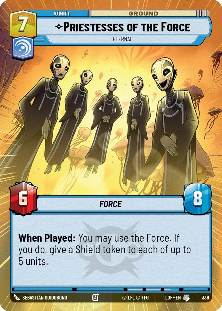 Priestesses of the Force (336) - Eternal (Hyperspace) (336) [Legends of the Force] (ONLINE ORDER ONLY)