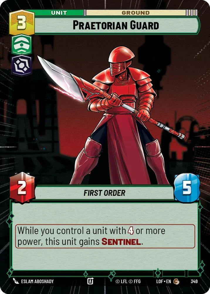 Praetorian Guard (349) (Hyperspace) (349) [Legends of the Force] (ONLINE ORDER ONLY)