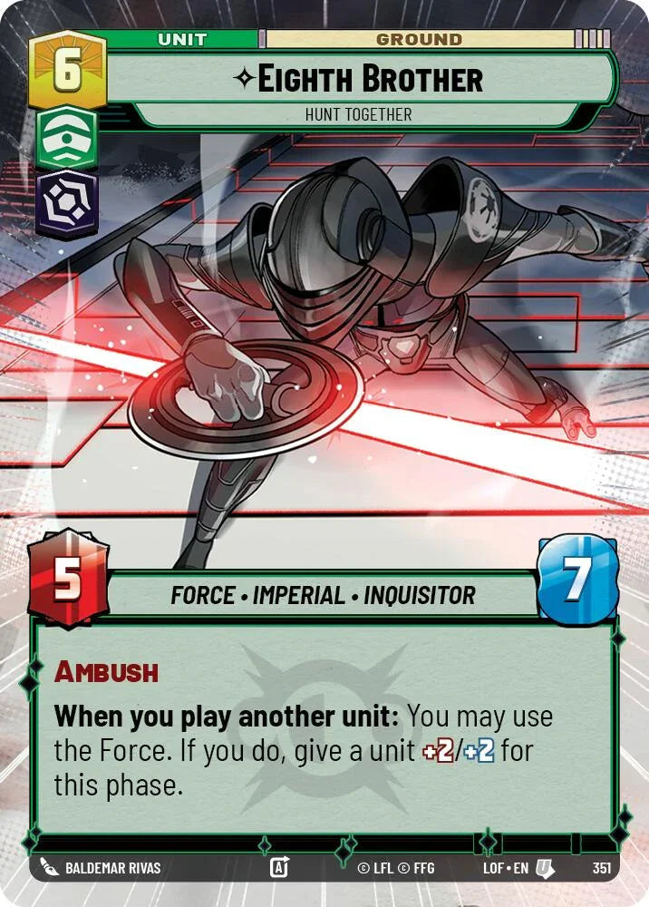 Eighth Brother (351) - Hunt Together (Hyperspace) (351) [Legends of the Force] (ONLINE ORDER ONLY)