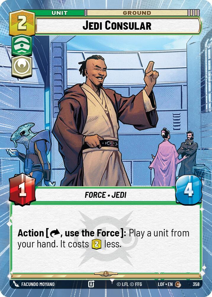 Jedi Consular (358) (Hyperspace) (358) [Legends of the Force] (ONLINE ORDER ONLY)