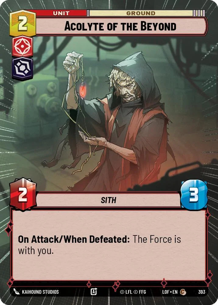 Acolyte of the Beyond (393) (Hyperspace) (393) [Legends of the Force] (ONLINE ORDER ONLY)