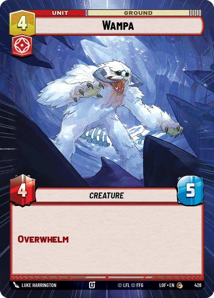 Wampa (428) (Hyperspace) (428) [Legends of the Force] (ONLINE ORDER ONLY)