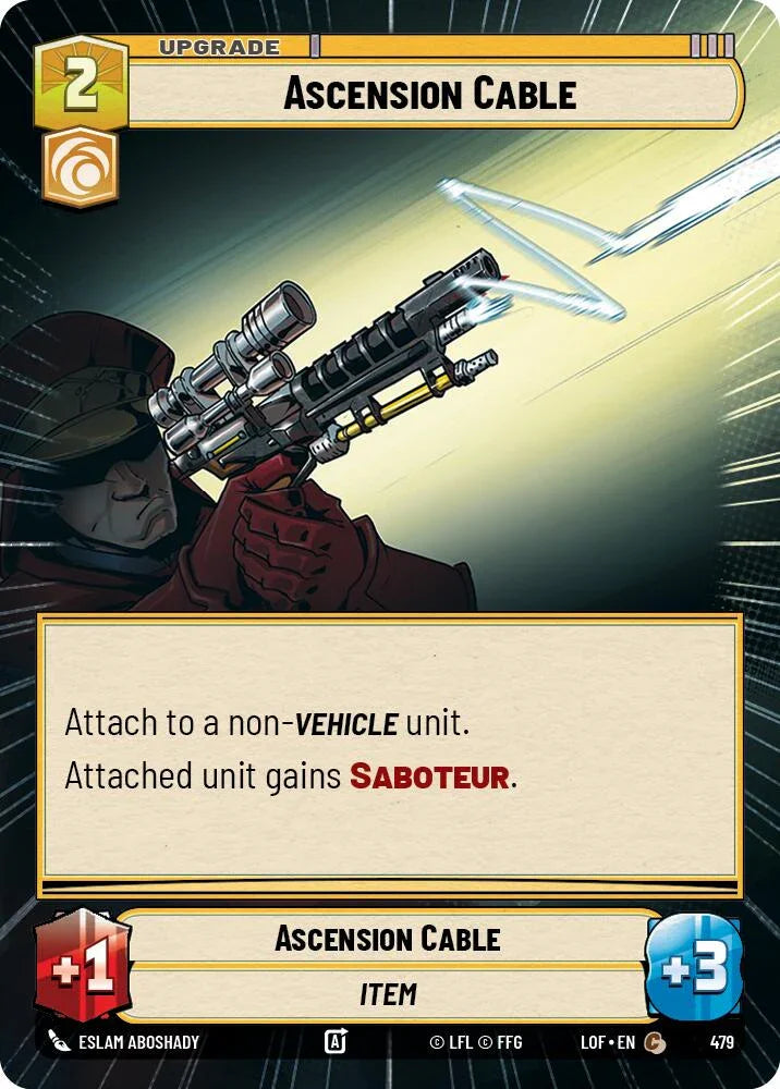 Ascension Cable (479) (Hyperspace) (479) [Legends of the Force] (ONLINE ORDER ONLY)