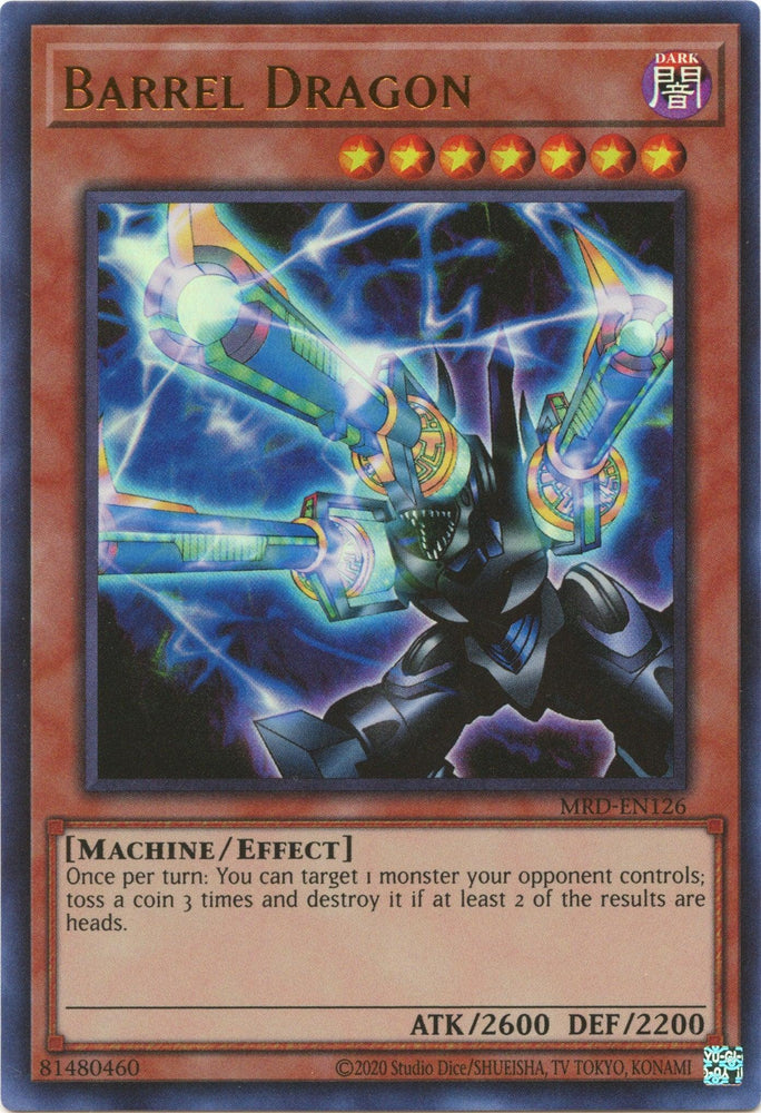 Barrel Dragon (25th Anniversary) [MRD-EN126] Ultra Rare (ONLINE ORDER ONLY)