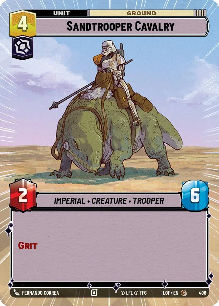 Sandtrooper Cavalry (496) (Hyperspace) (496) [Legends of the Force] (ONLINE ORDER ONLY)