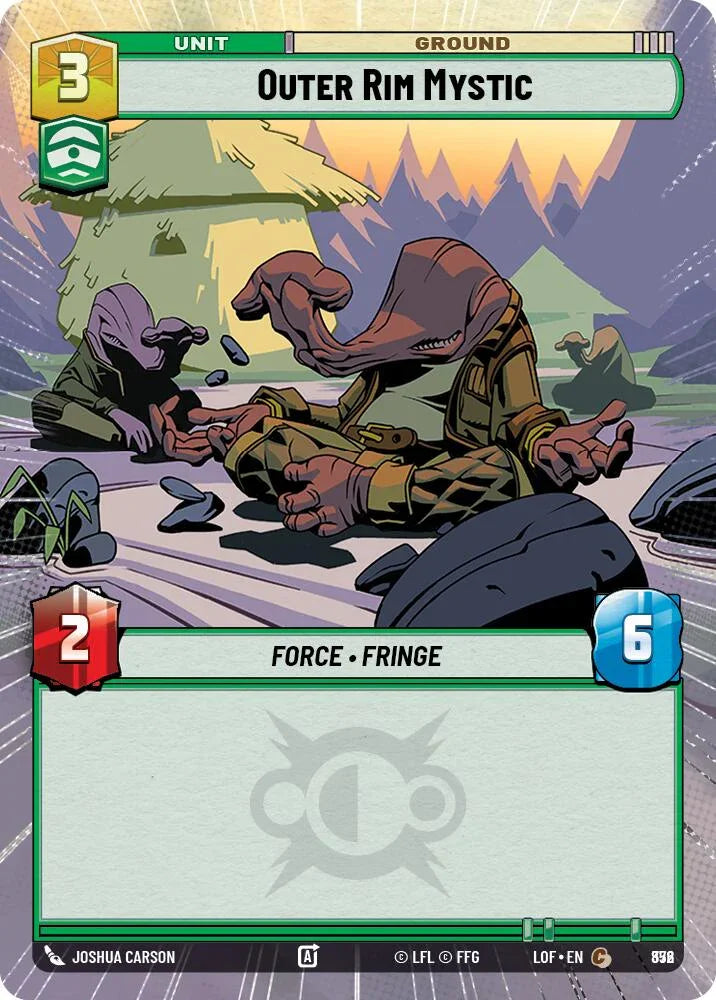 Outer Rim Mystic (852) (Hyperspace Foil) (852) [Legends of the Force] (ONLINE ORDER ONLY)