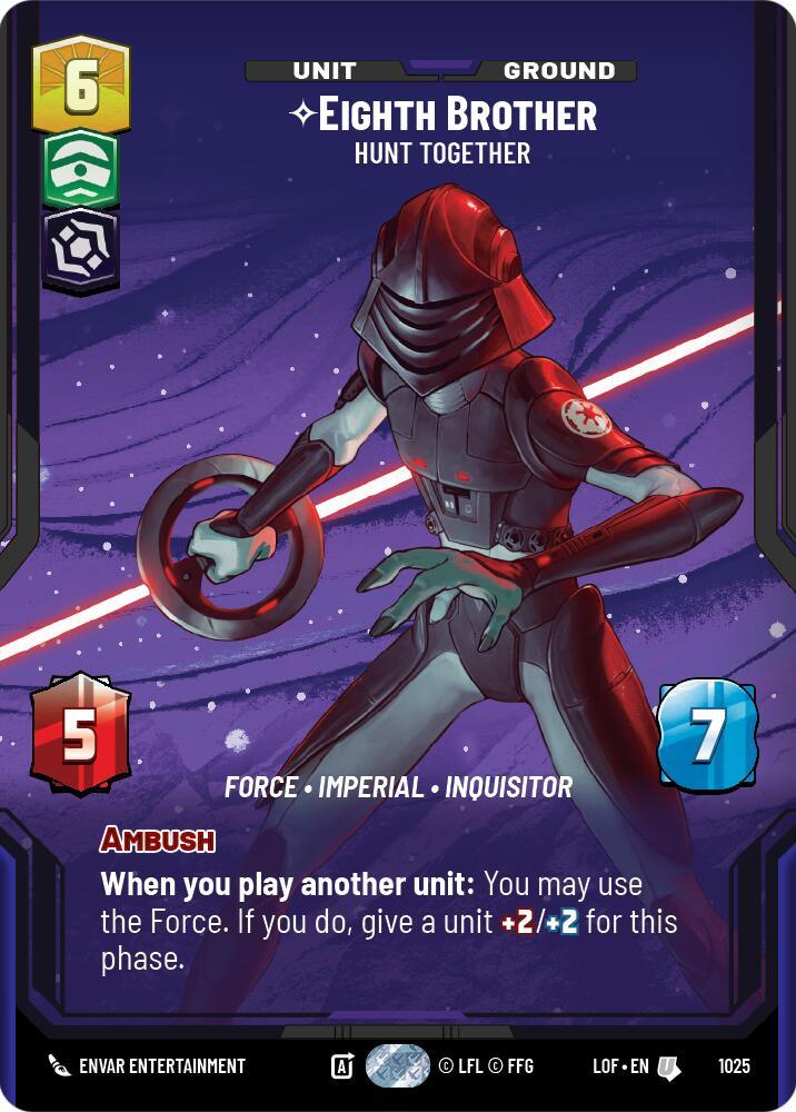 Eighth Brother (1025) - Hunt Together (Prestige) (1025) [Legends of the Force] (ONLINE ORDER ONLY)