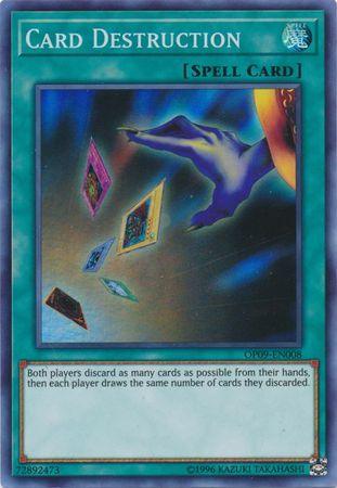 Card Destruction [OP09-EN008] Super Rare (ONLINE ORDER ONLY)