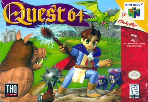 Quest 64 [Game + Strategy Guide] (Nintendo 64) (Online Only)