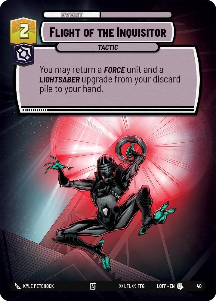 Flight of the Inquisitor (40) (40) [Judge Promos] (ONLINE ORDER ONLY)