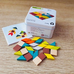 Wooden Puzzle Building Blocks (ONLINE ORDER ONLY)