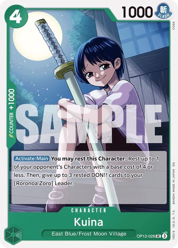 Kuina [Legacy of the Master] (ONLINE ORDER ONLY)