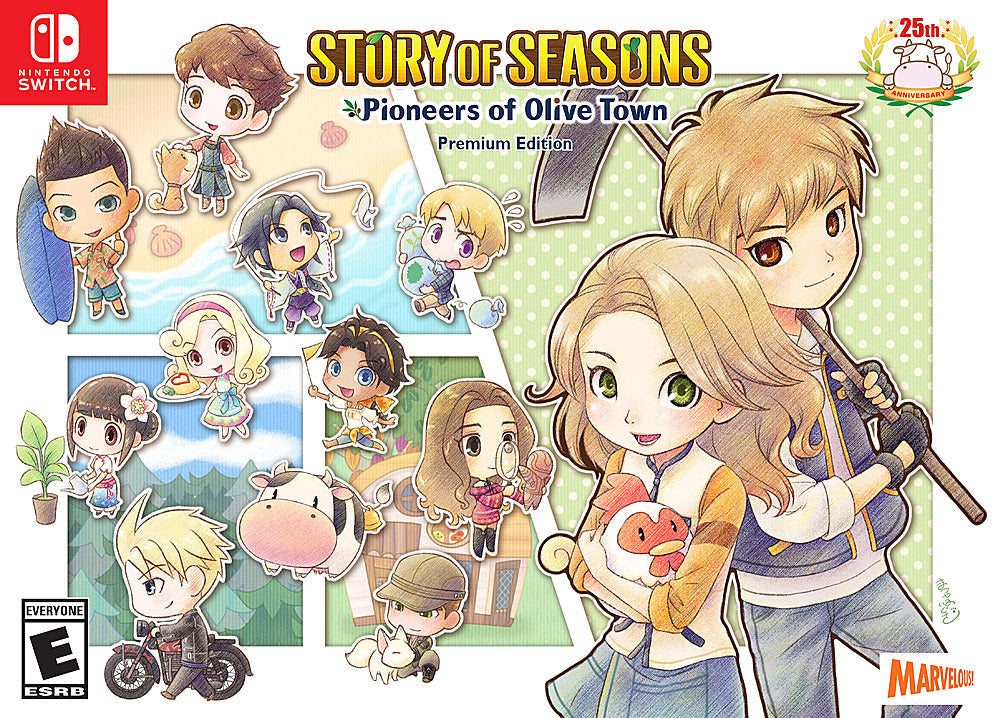 Story of Seasons: Pioneers of Olive Town [Premium Edition] (Nintendo Switch) (ONLINE ORDER ONLY)