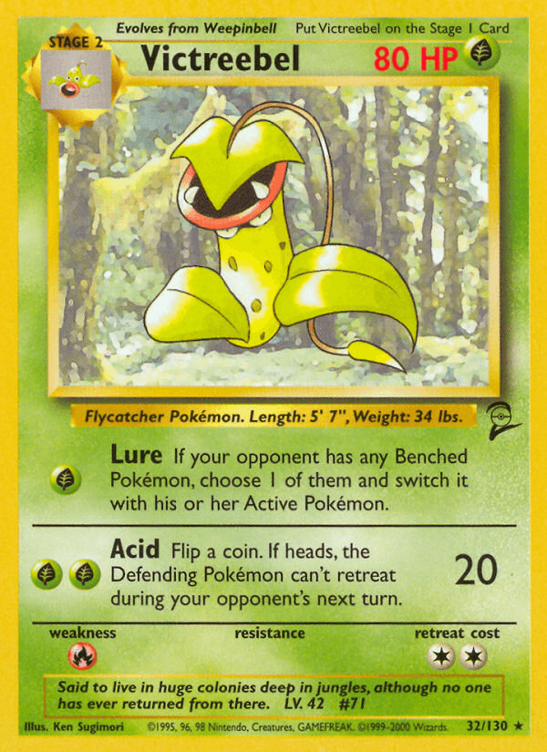 Victreebel (32/130) [Base Set 2] (Online Only)
