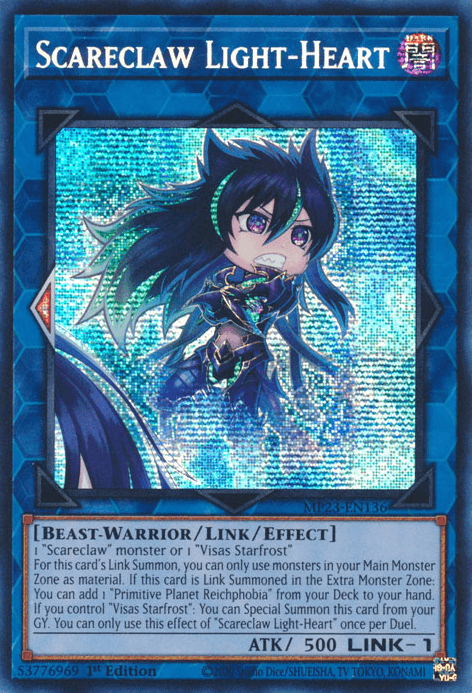 Scareclaw Light-Heart [MP23-EN136] Prismatic Secret Rare (ONLINE ORDER ONLY)