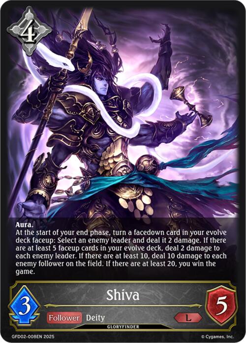 Shiva (GFD02-008EN) [Treacherous Ambitions]