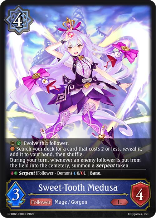 Sweet-Tooth Medusa (GFD02-010EN) [Treacherous Ambitions]